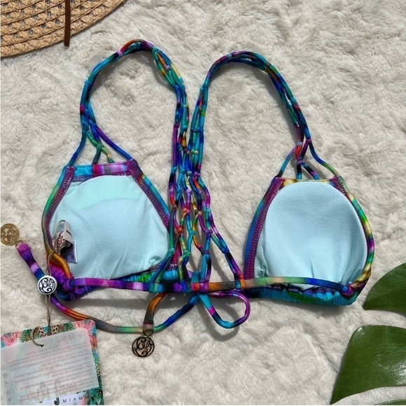 Luli Fama Cielito Lindo Knotted Back Triangle - Picture 7 of 12